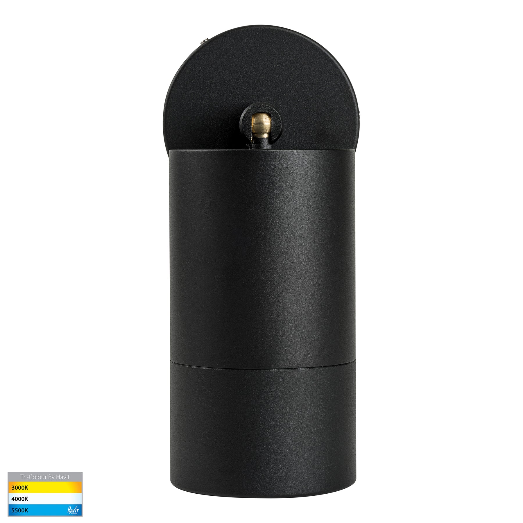 Havit Lighting Maxi Tivah Aluminium Black TRI Colour Single Adjustable Wall Pillar Lights