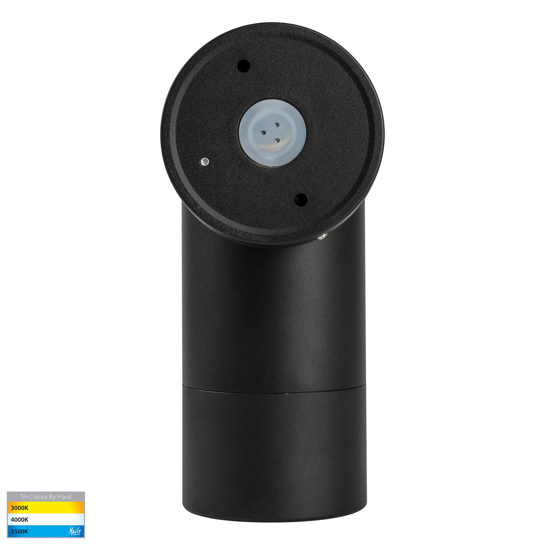Havit Lighting Maxi Tivah Aluminium Black TRI Colour Single Adjustable Wall Pillar Lights