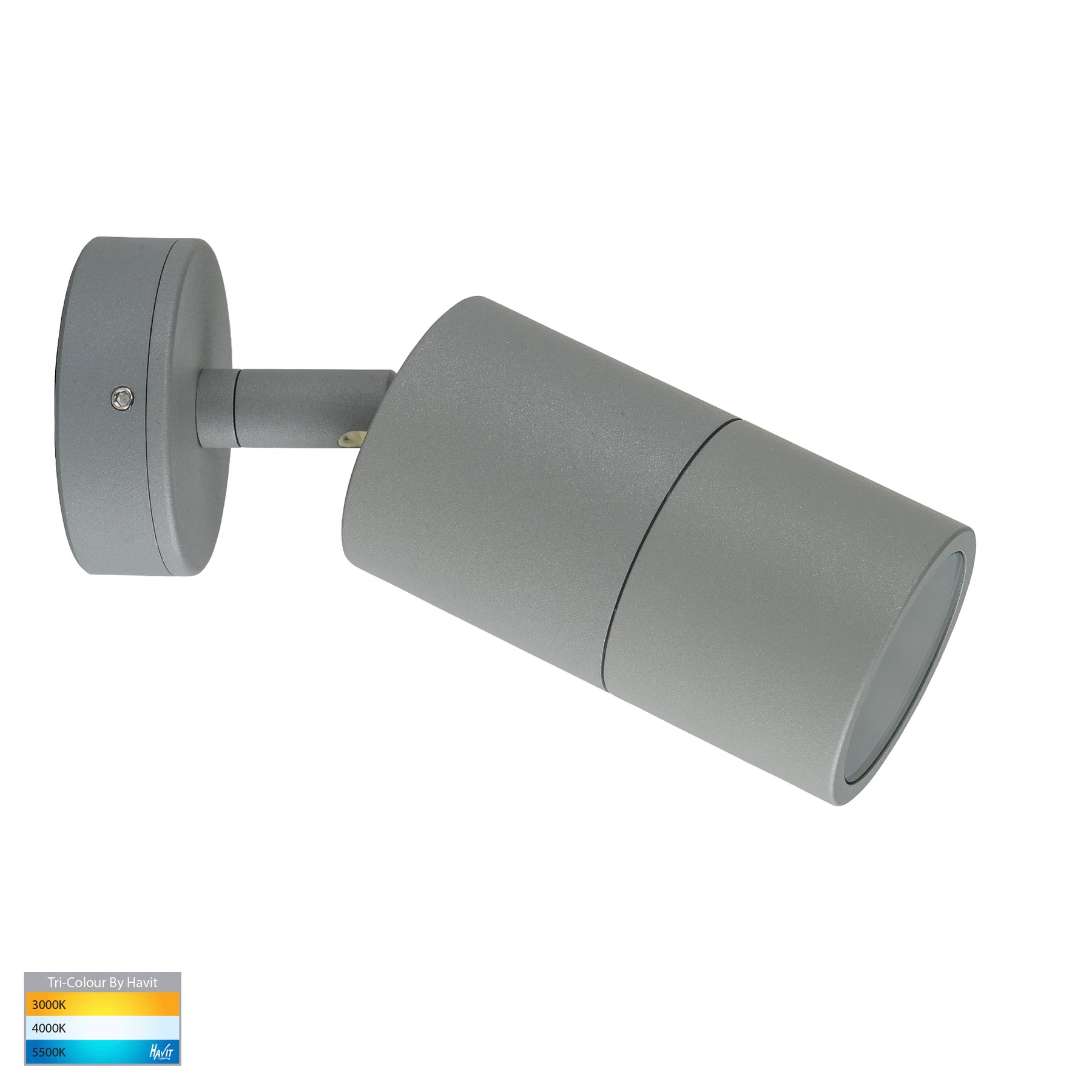 Havit Lighting Tivah Silver TRI Colour Single Adjustable Wall Pillar Lights