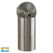 Havit Lighting Fortis Stainless Steel TRI Colour Single Adjustable LED Wall Pillar Light