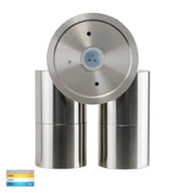 Havit Lighting Tivah 316 Stainless Steel TRI Colour Double Adjustable Spot Lights with Sensor