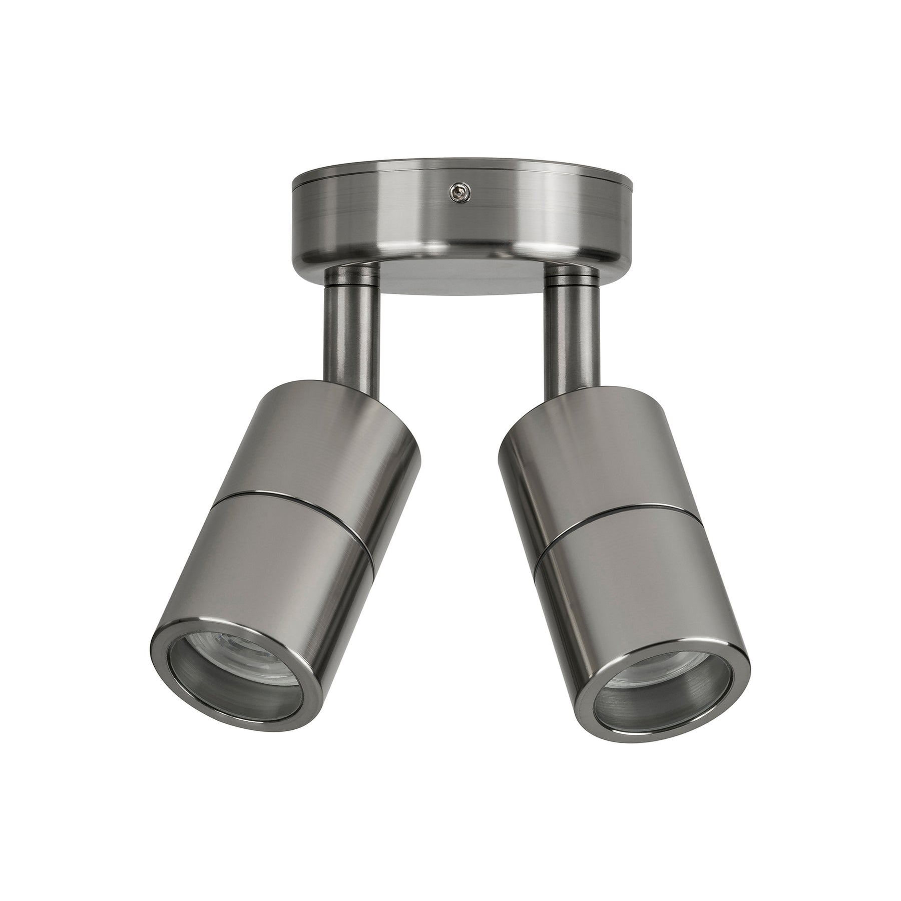 Havit Lighting Mini Tivah 316 Stainless Steel Double Adjustable Wall Pillar Lights