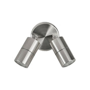 Havit Lighting Mini Tivah 316 Stainless Steel Double Adjustable Wall Pillar Lights