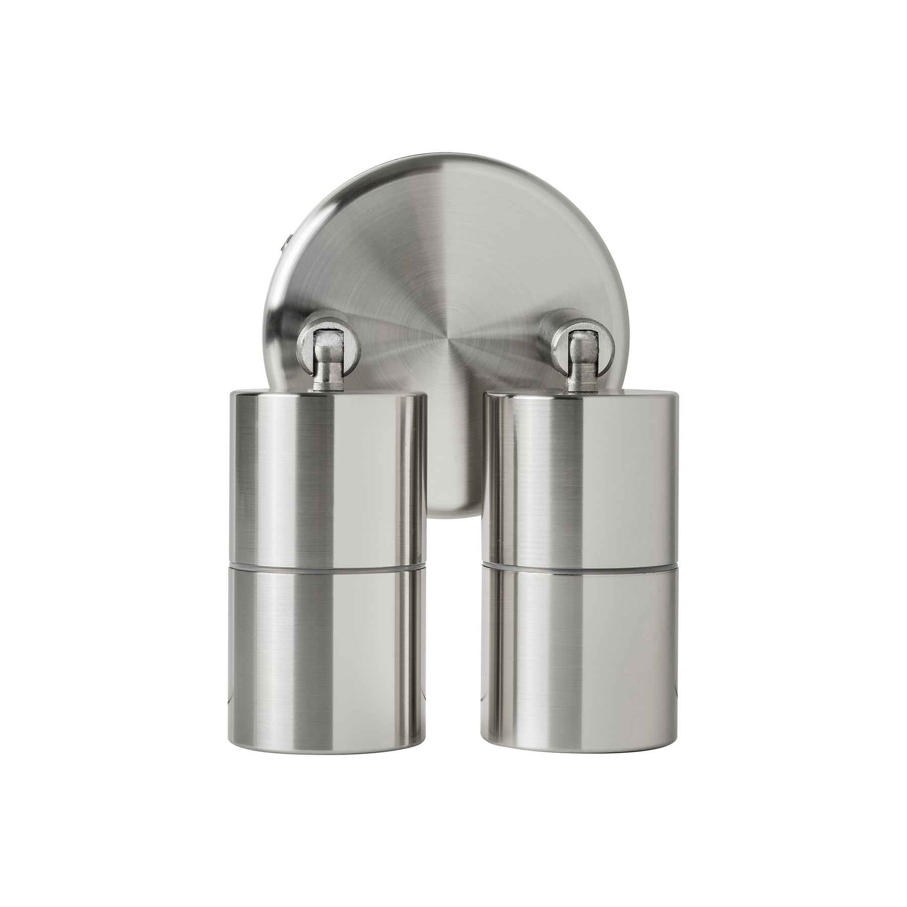 Havit Lighting Mini Tivah 316 Stainless Steel Double Adjustable Wall Pillar Lights