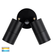 Havit Lighting Tivah Aluminium Black TRI Colour Double Adjustable Spot Lights with Sensor