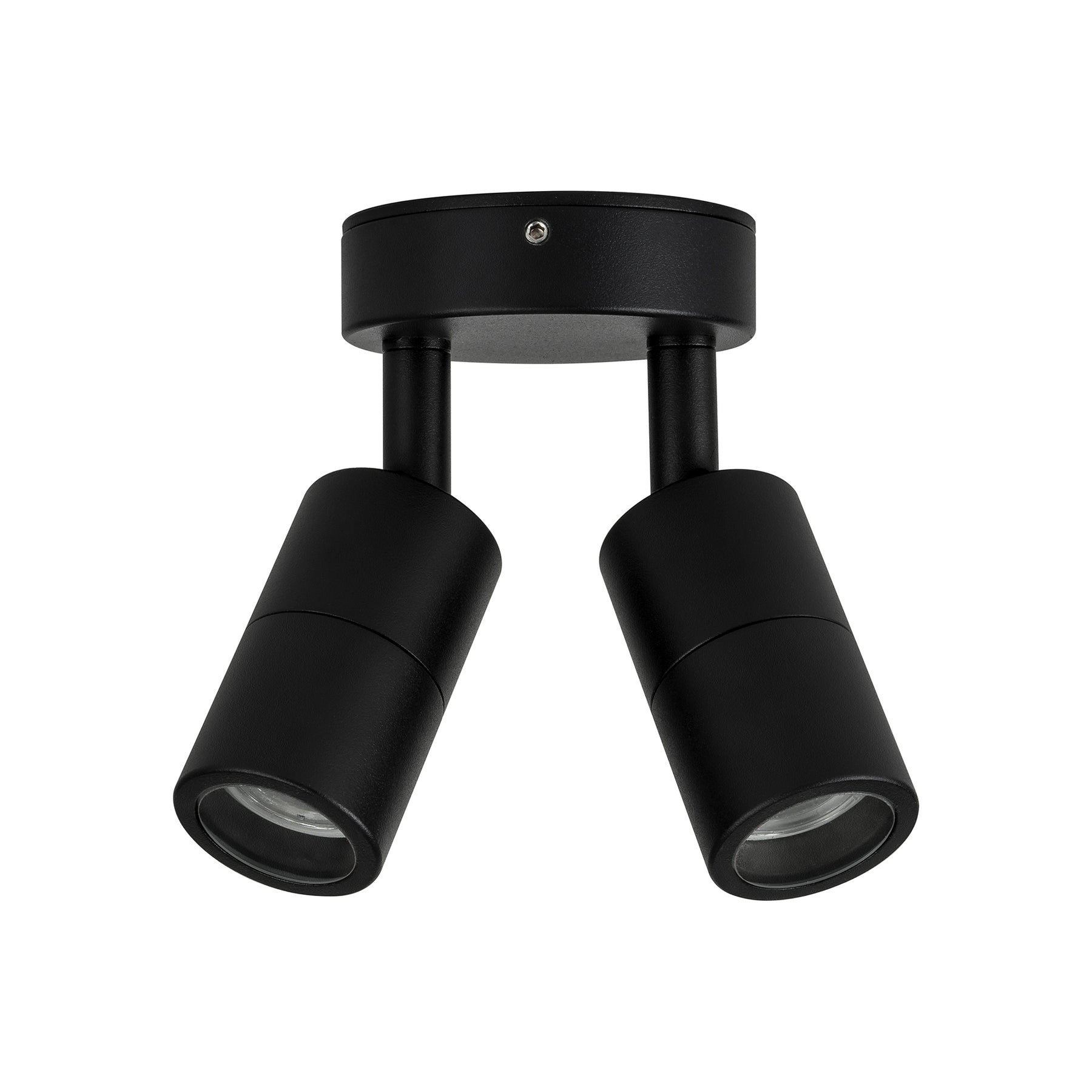 Havit Lighting Mini Tivah Aluminium Black Double Adjustable Wall Pillar Lights