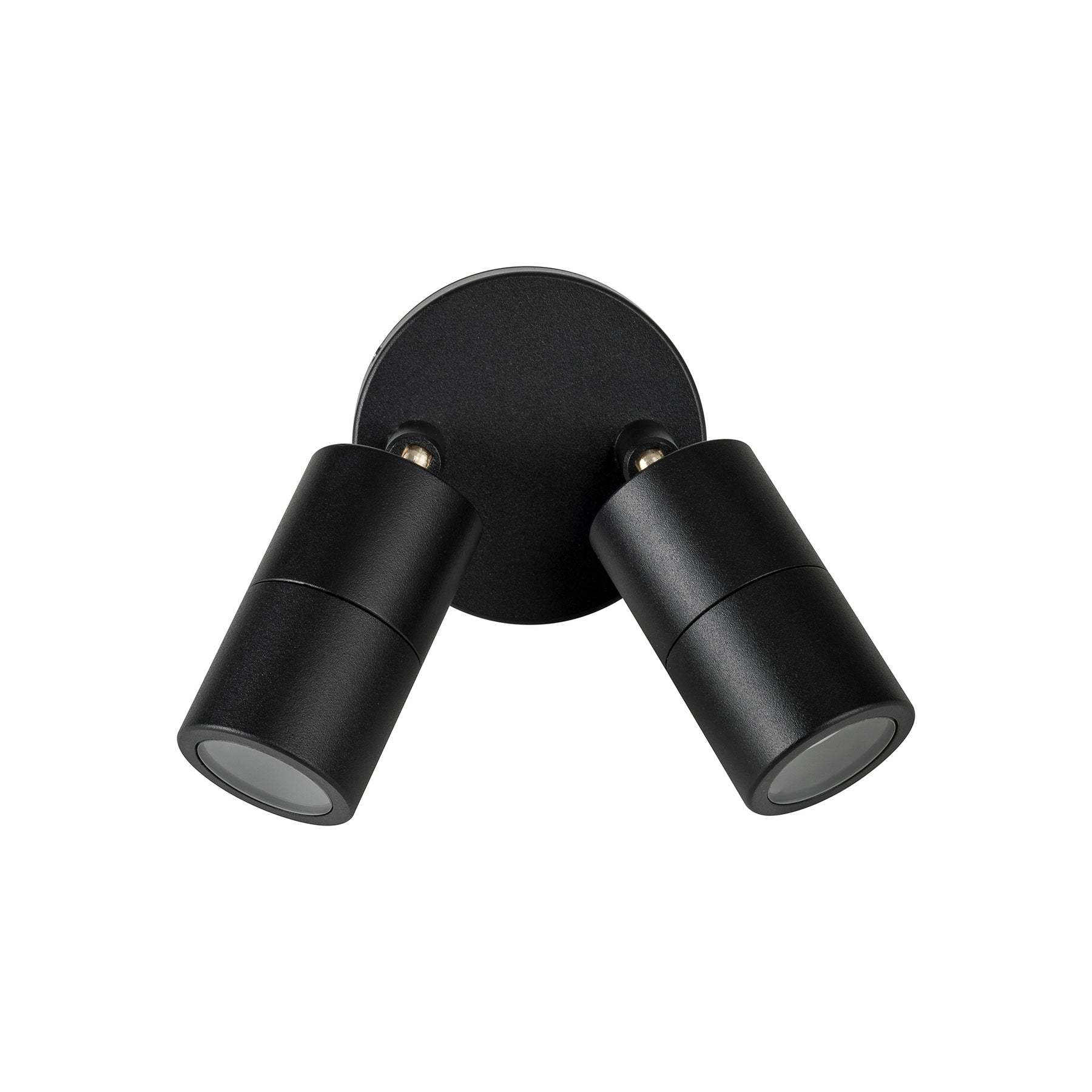 Havit Lighting Mini Tivah Aluminium Black Double Adjustable Wall Pillar Lights
