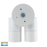 Havit Lighting Tivah White TRI Colour Double Adjustable Wall Pillar Lights