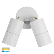 Havit Lighting Tivah Aluminium White TRI Colour Double Adjustable Spot Lights with Sensor