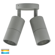 Havit Lighting Tivah Silver TRI Colour Double Adjustable Wall Pillar Lights