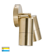Havit Lighting Tivah Solid Brass TRI Colour Double Adjustable Wall Pillar Lights