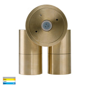 Havit Lighting Tivah Solid Brass TRI Colour Double Adjustable Wall Pillar Lights