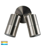 Havit Lighting Tivah Titanium Aluminium TRI Colour Double Adjustable Wall Pillar Lights