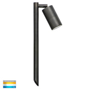 Havit Lighting Tivah Antique Brass TRI Colour Single Adjustable LED Spike Light