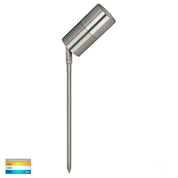 Havit Lighting Fortis Stainless Steel TRI Colour Single Adjustable LED Spike Light