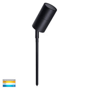 Havit Lighting Tivah Black TRI Colour LED Garden Spike Light