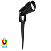 Havit Lighting Spitze Black 5x 3w WIFI RGBCW LED Garden Spike Light Kit