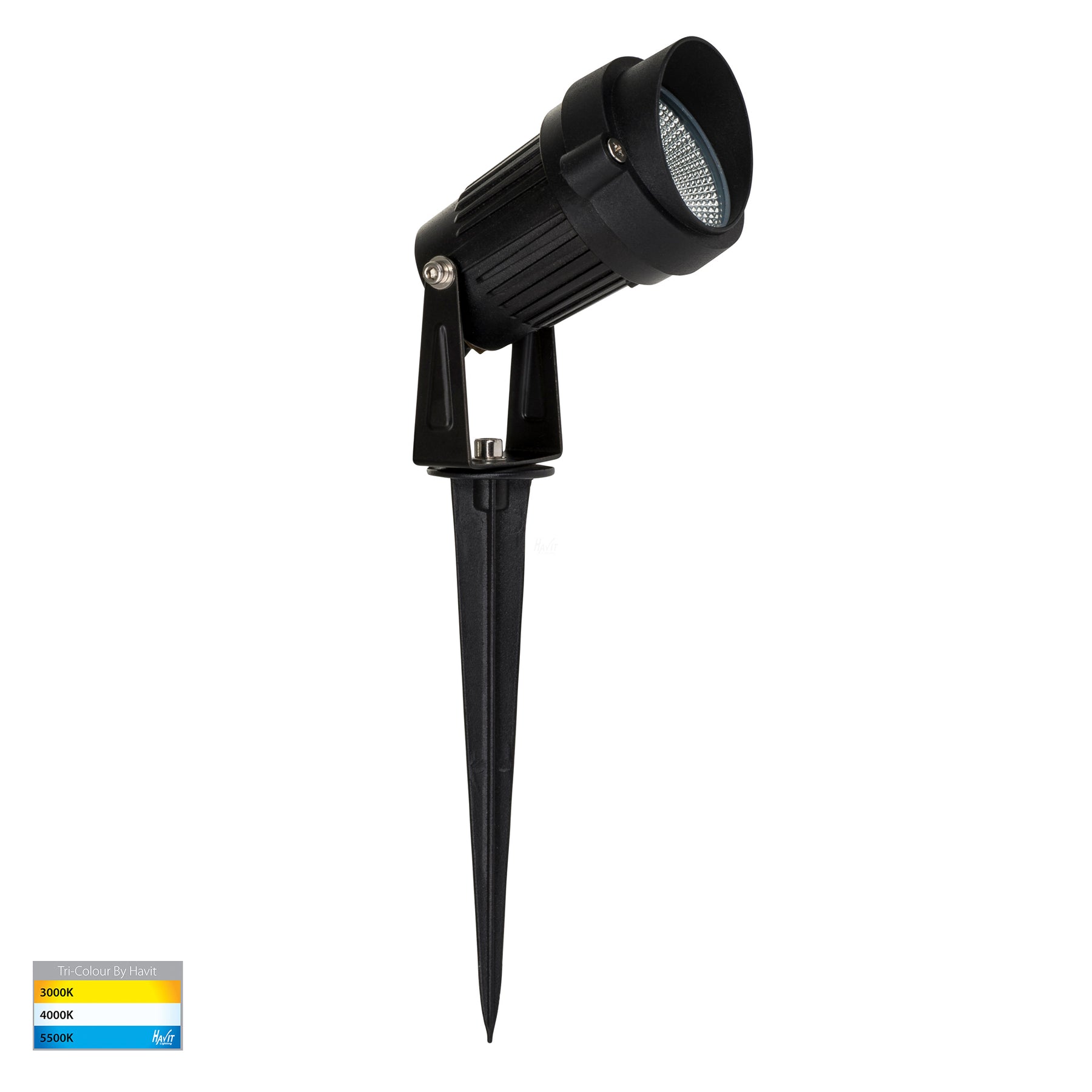 Havit Lighting Spitze Black 3w LED Garden Spike Light