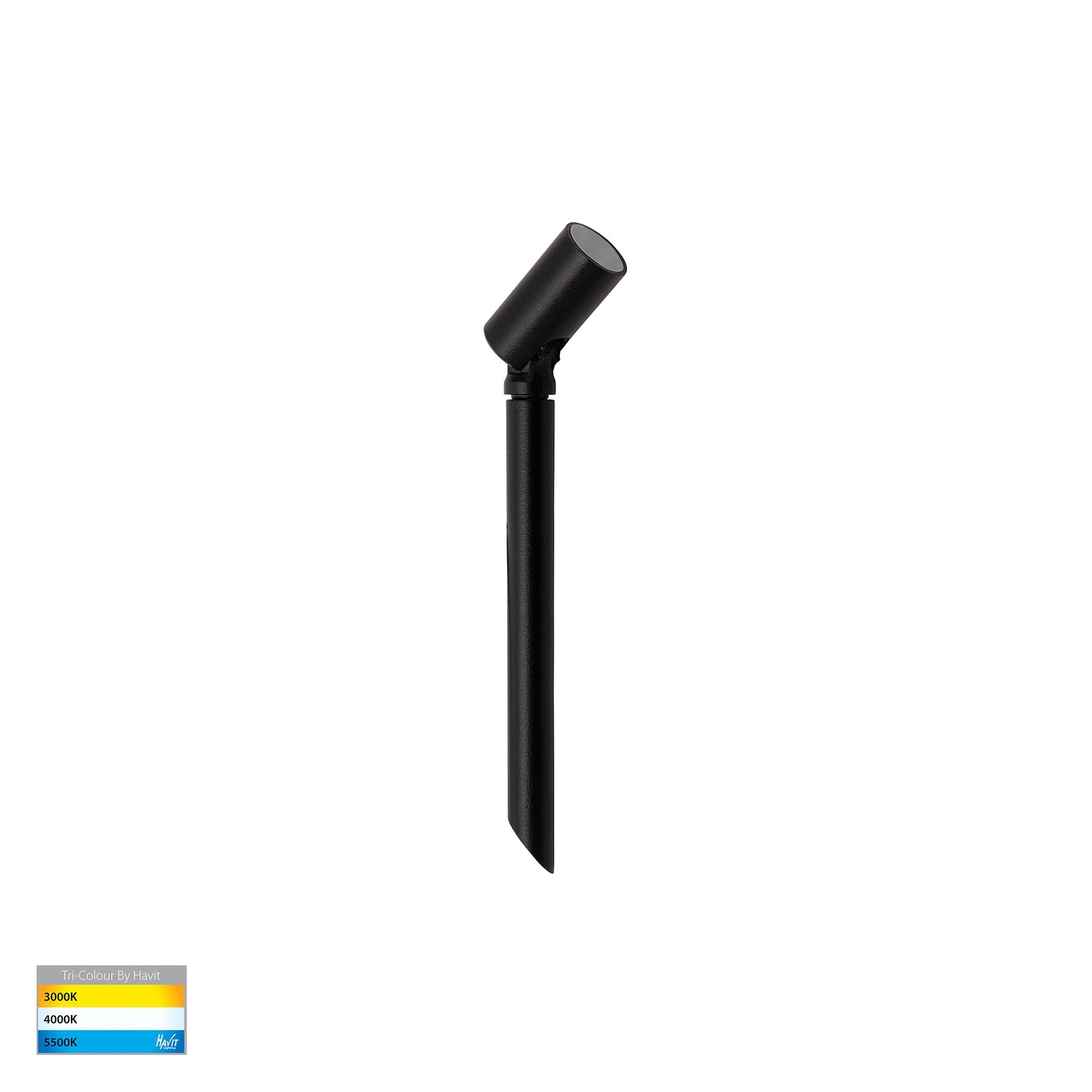 Havit Lighting Spar Aluminium Black Spike or Surface Mounted Spot Light