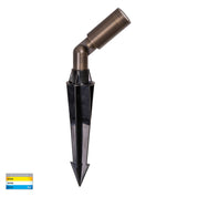 Havit Lighting Cilindor Antique Brass 3w LED Garden Spike Light