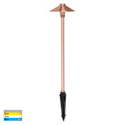 Havit Lighting Polari Solid Copper 3w LED Garden Spike Light
