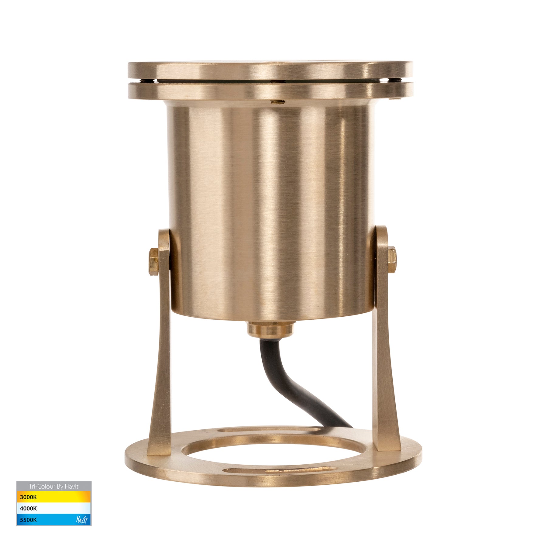 Havit Lighting Onder Solid Brass TRI Colour LED Pond Light