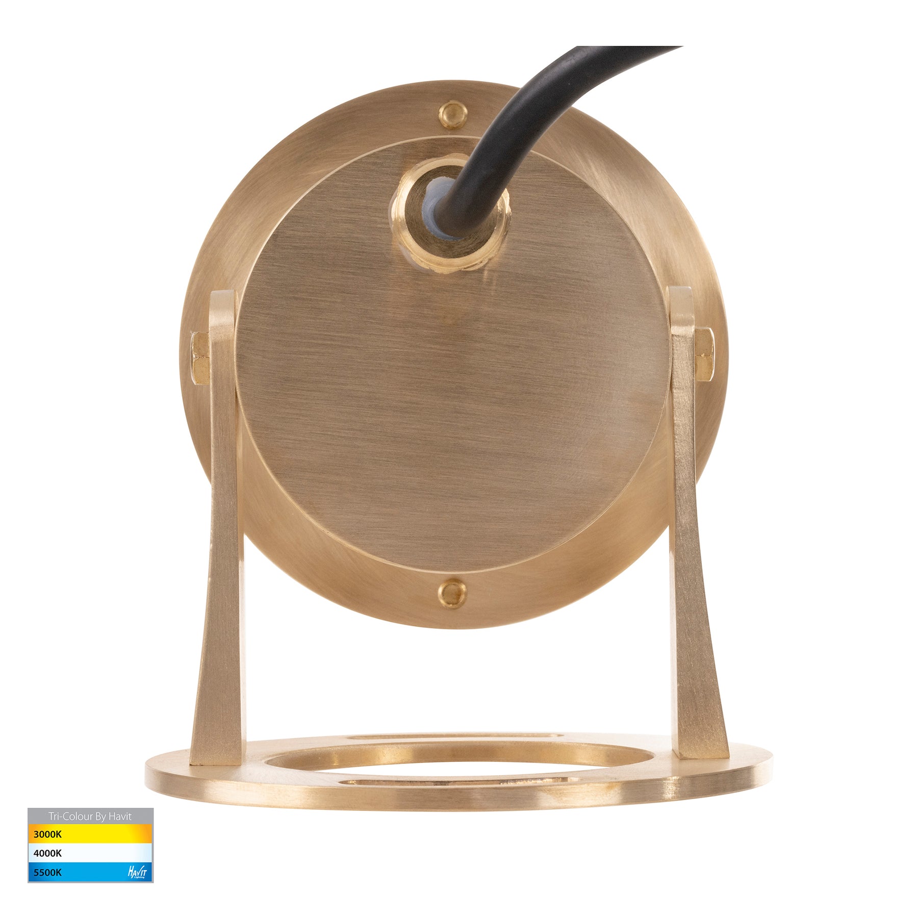 Havit Lighting Onder Solid Brass TRI Colour LED Pond Light