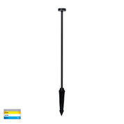 Havit Lighting Vertex Aluminium Black LED Bollard Spike Light