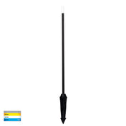 Havit Lighting Drique Aluminium Black LED Bollard Spike Light