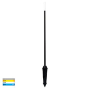 Havit Lighting Drique Aluminium Black LED Bollard Spike Light