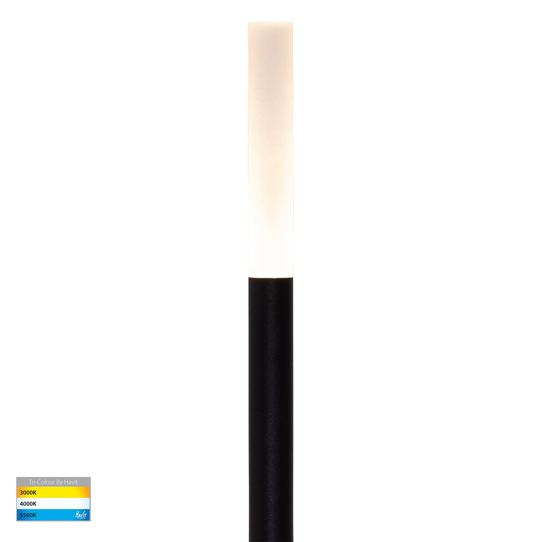 Havit Lighting Drique Aluminium Black LED Bollard Spike Light