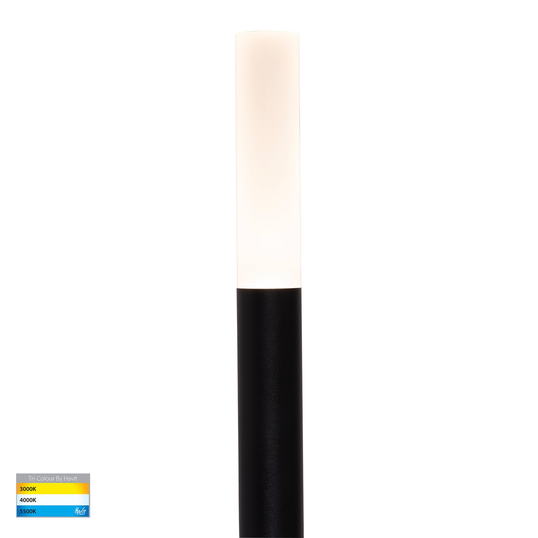 Havit Lighting Drique Aluminium Black LED Bollard Spike Light