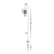 Havit Lighting Stellato Aluminium Black LED Bollard Spike Light