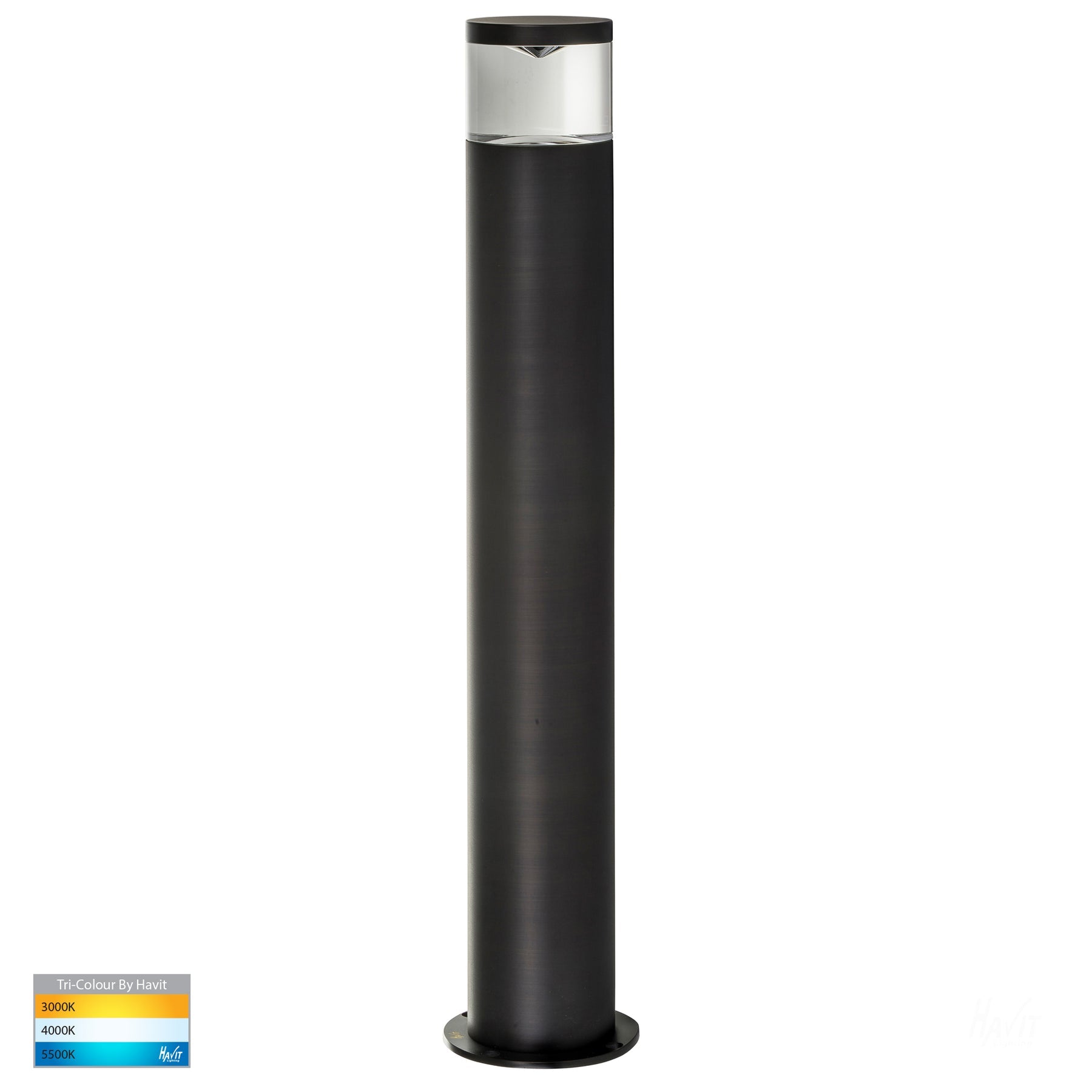 Havit Lighting Highlite Antique Brass TRI Colour LED Bollard Lights