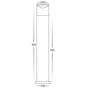 Havit Lighting Highlite 316 Stainless Steel TRI Colour LED Bollard Lights