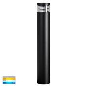 Havit Lighting Maxi 600 Black Louvred LED Bollard Light