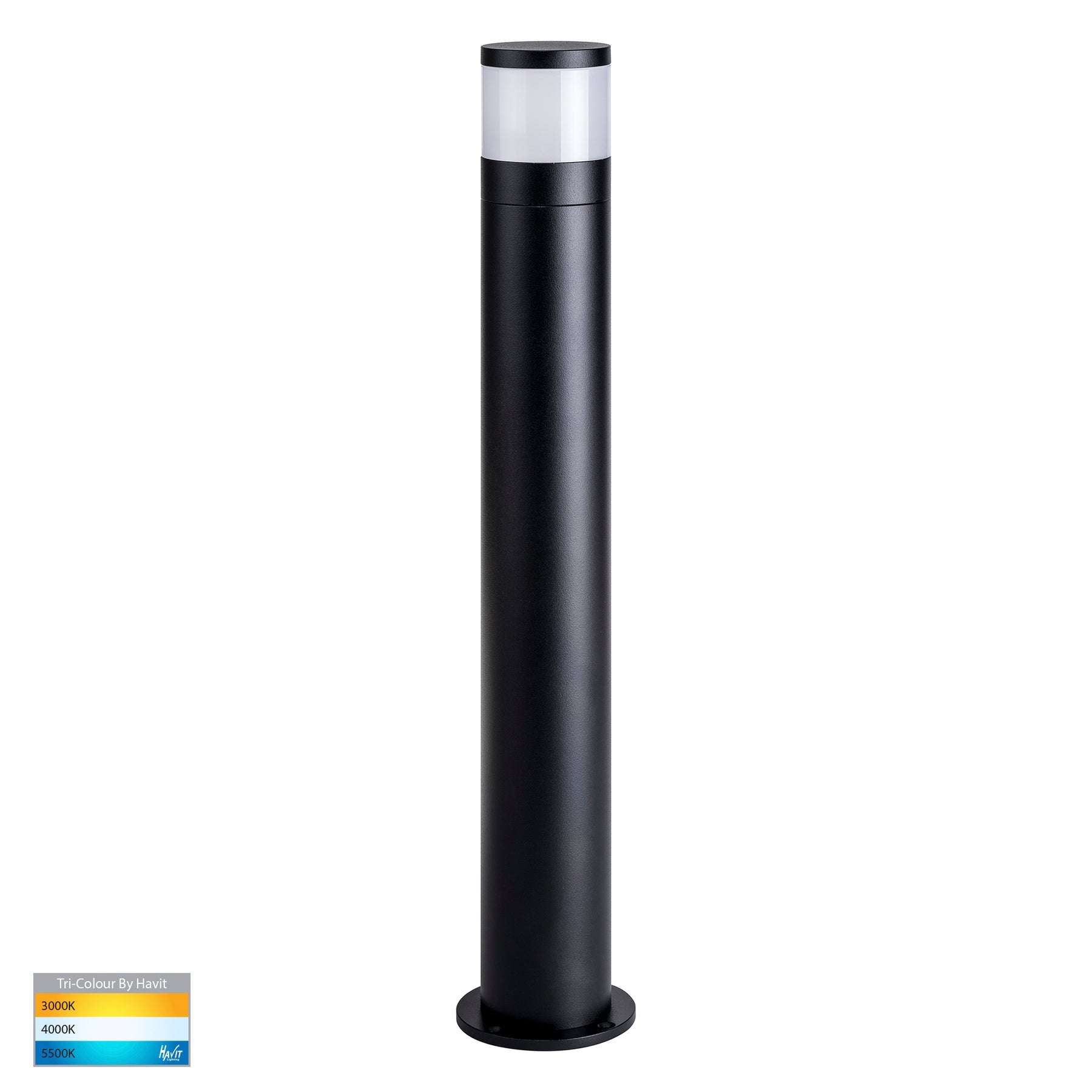 Havit Lighting Highlite Black LED Bollard Light