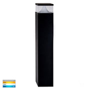 Havit Lighting Divad 600mm Black Square LED Bollard Light