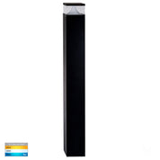 Havit Lighting Divad 1000mm Black Square LED Bollard Light