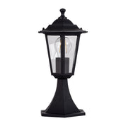 Havit Lighting Fibra Aluminium Black 6 Panel Pillar Light