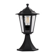 Havit Lighting Fibra Aluminium Black 6 Panel Pillar Light