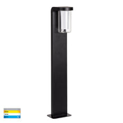 Havit Lighting Otaner Aluminium Black Tri Colour LED Bollard Light