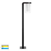 Havit Lighting Otaner Aluminium Black Tri Colour LED Bollard Light