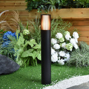 Havit Lighting Tenac Aluminium Black Tri Colour LED Bollard Light