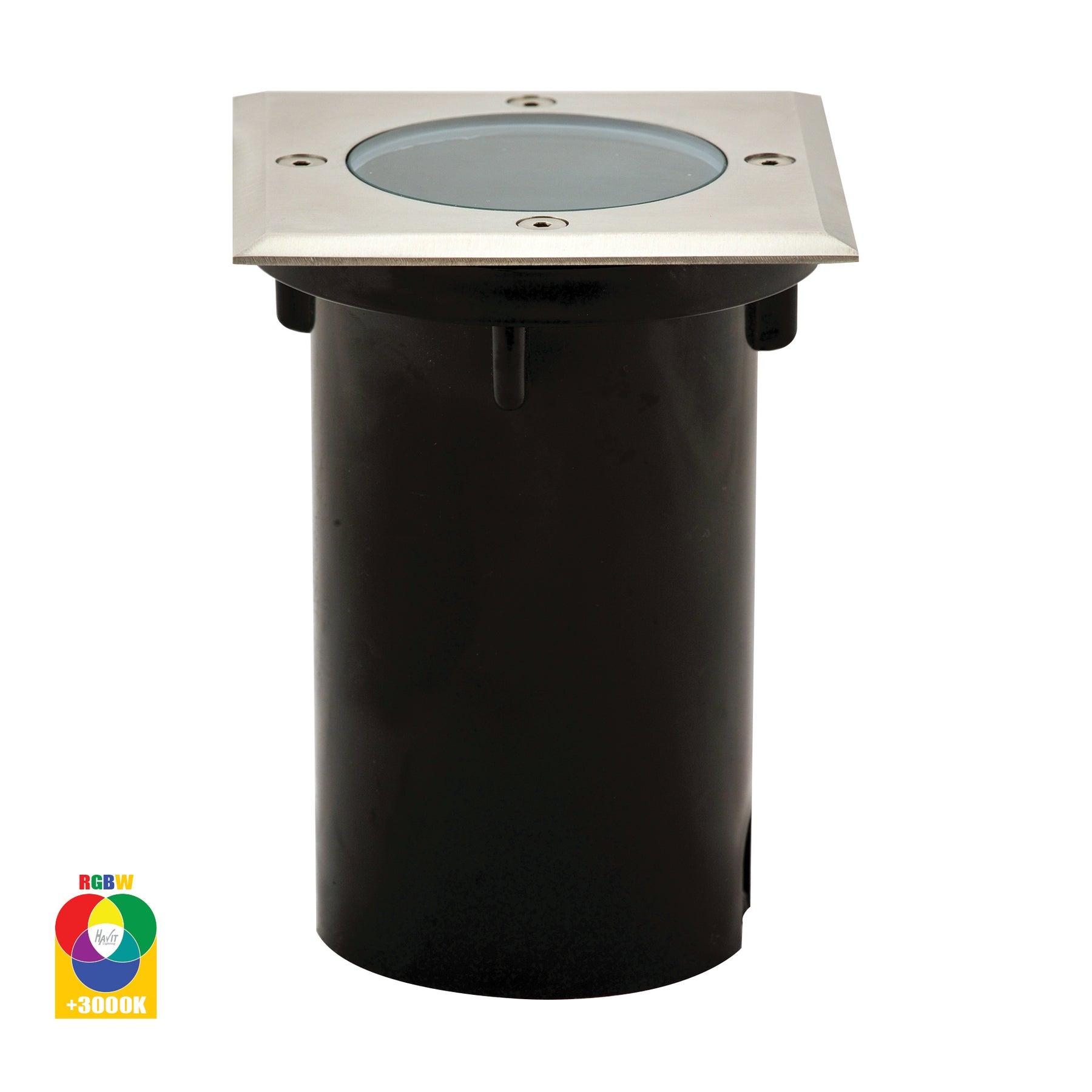 Havit Lighting Metro Square 316 Stainless Steel RGBW Inground Light