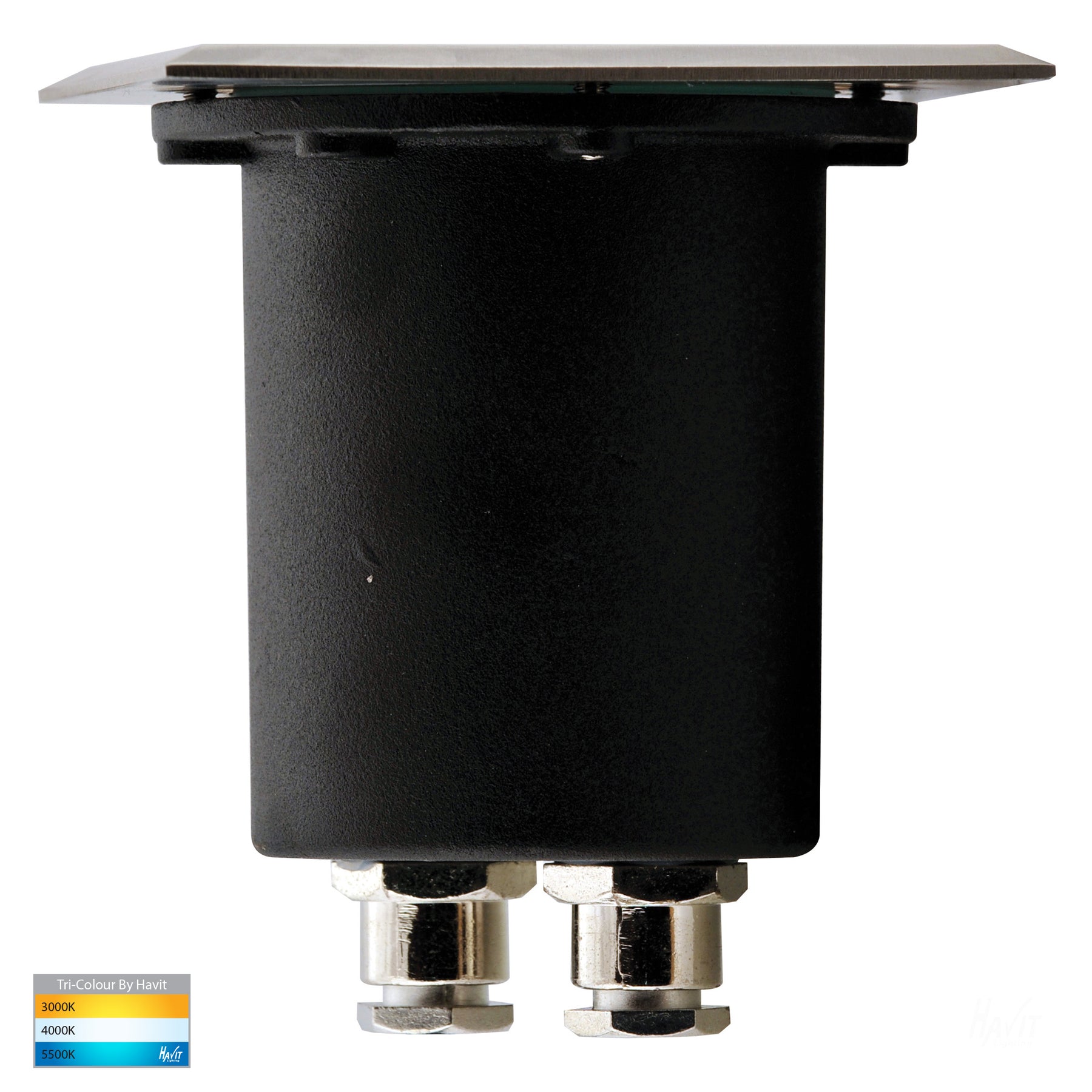Havit Lighting Metro Square 316 Stainless Steel TRI Colour Inground Lights