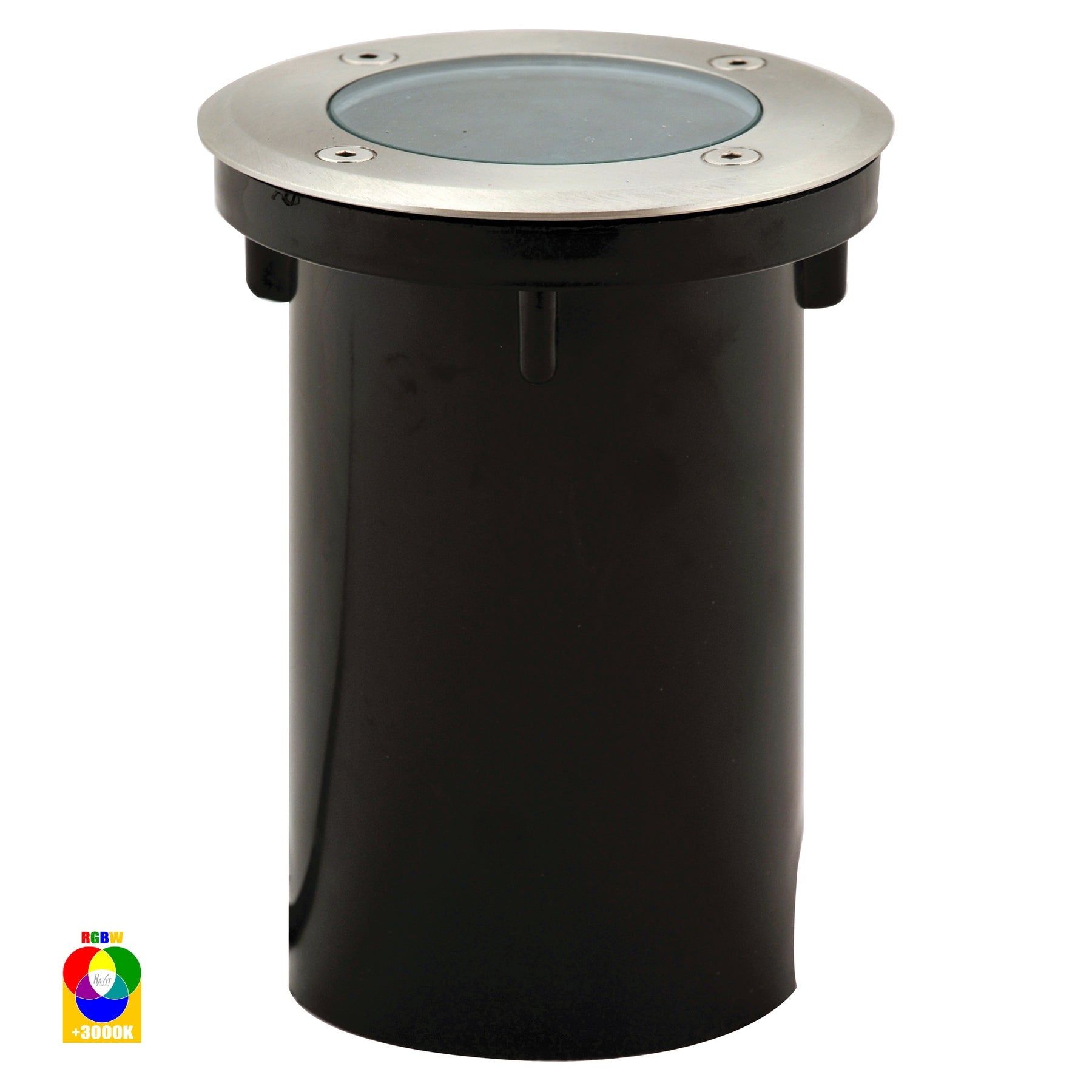 Havit Lighting Metro Round 316 Stainless Steel RGBW Inground Lights