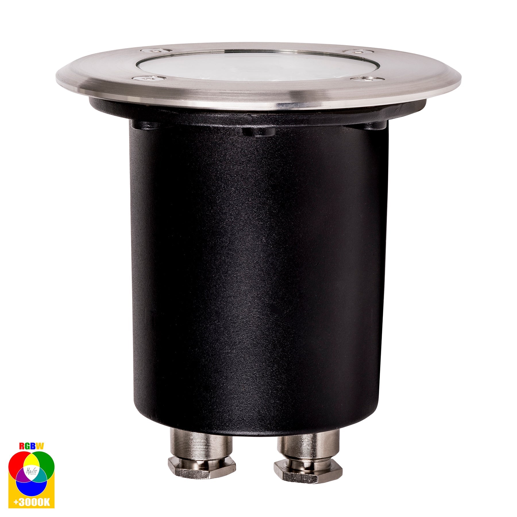 Havit Lighting Metro Round 316 Stainless Steel RGBW Inground Lights