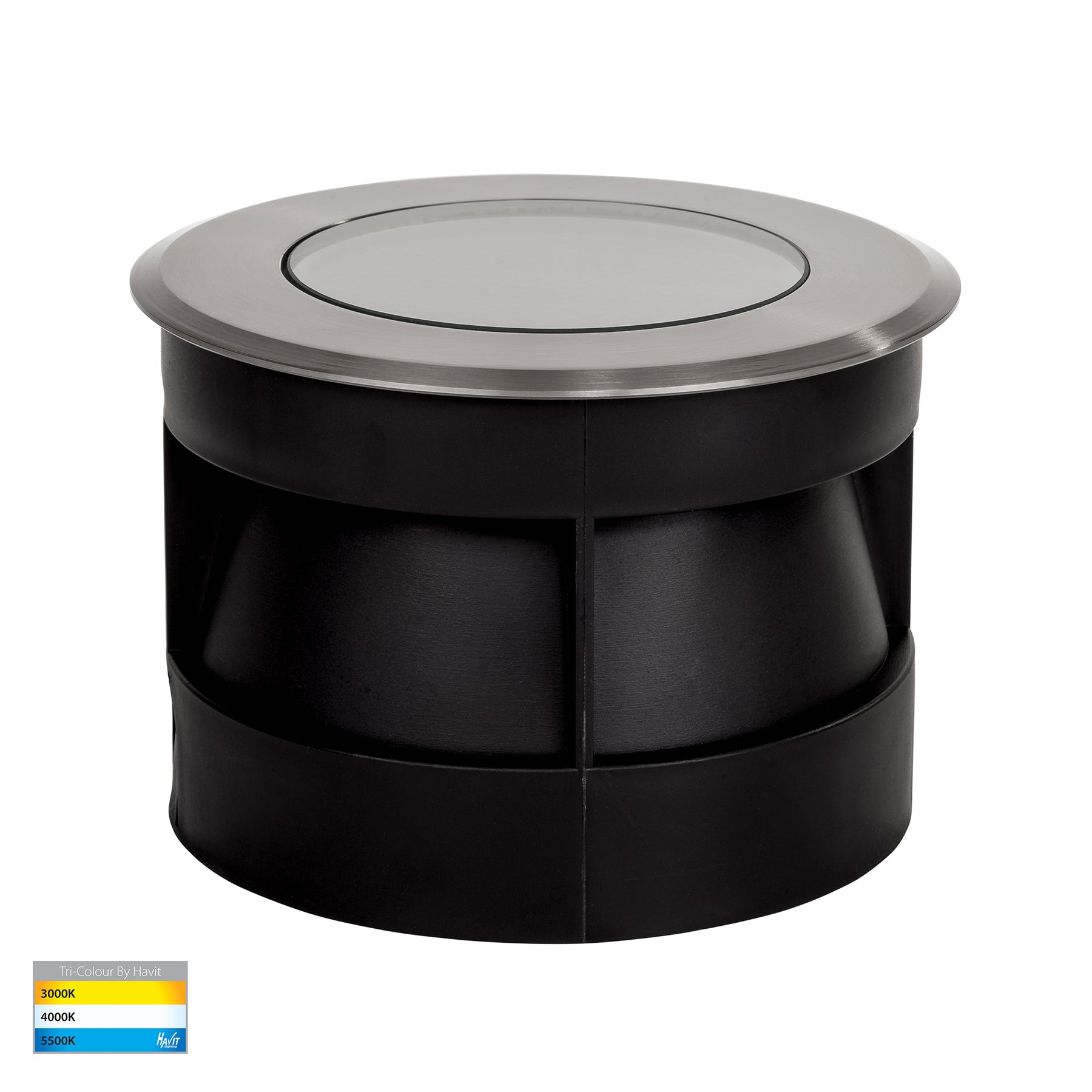 Havit Lighting Split 316 Stainless Steel TRI Colour 5w LED Inground Light