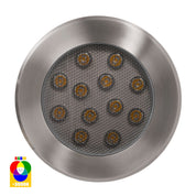 Havit Lighting Split 316 Stainless Steel 12w RGBW LED Inground Light